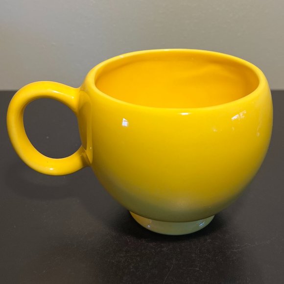 TELEFLORA Yellow Smiley Happy Face Cup Mug ~ Vase ~ Planter ~ Have a Nice Day - Picture 3 of 7